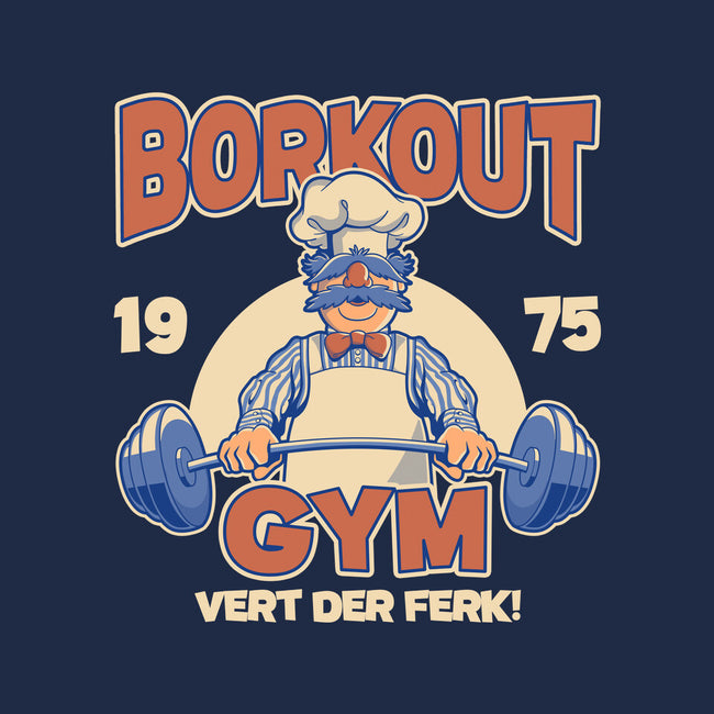 Borkout Gym-Cat-Basic-Pet Tank-retrodivision