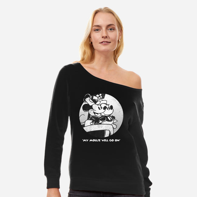 My Mouse Will Go On-Womens-Off Shoulder-Sweatshirt-estudiofitas