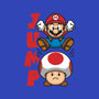 Toad Jump-None-Stretched-Canvas-Astoumix