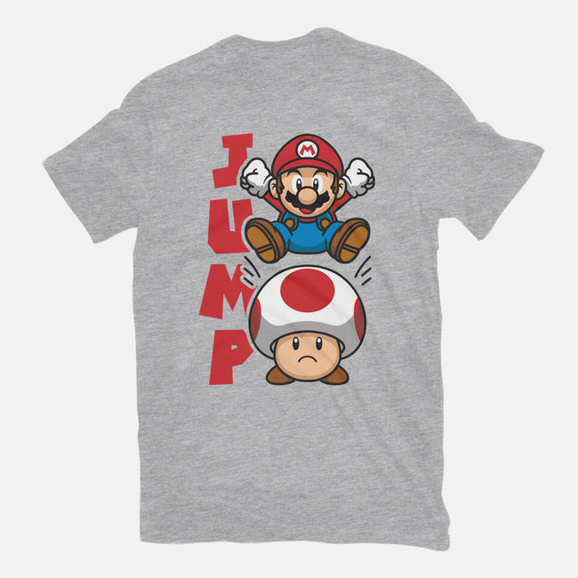 Toad Jump-Womens-Fitted-Tee-Astoumix