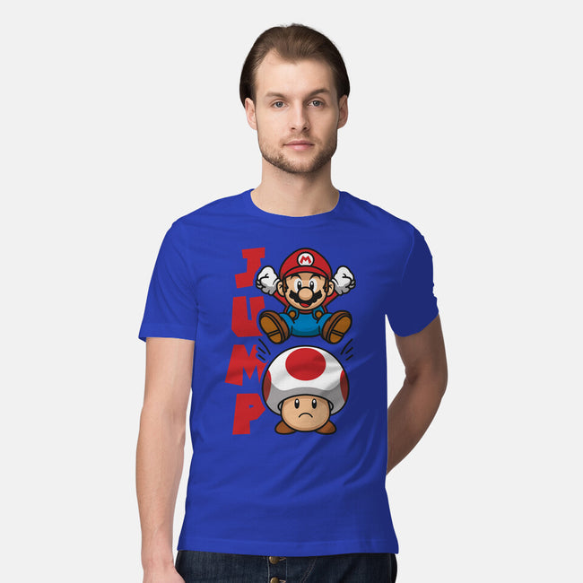 Toad Jump-Mens-Premium-Tee-Astoumix