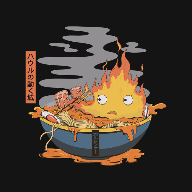 Calcifer Ramen-None-Indoor-Rug-Claudia