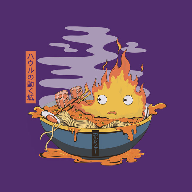 Calcifer Ramen-None-Indoor-Rug-Claudia