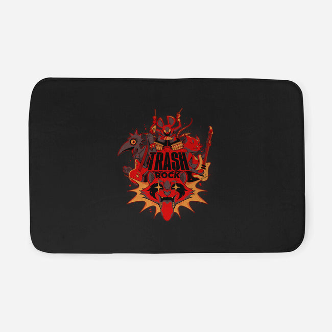 Trash Rock-None-Memory Foam-Bath Mat-Kabuto Studio