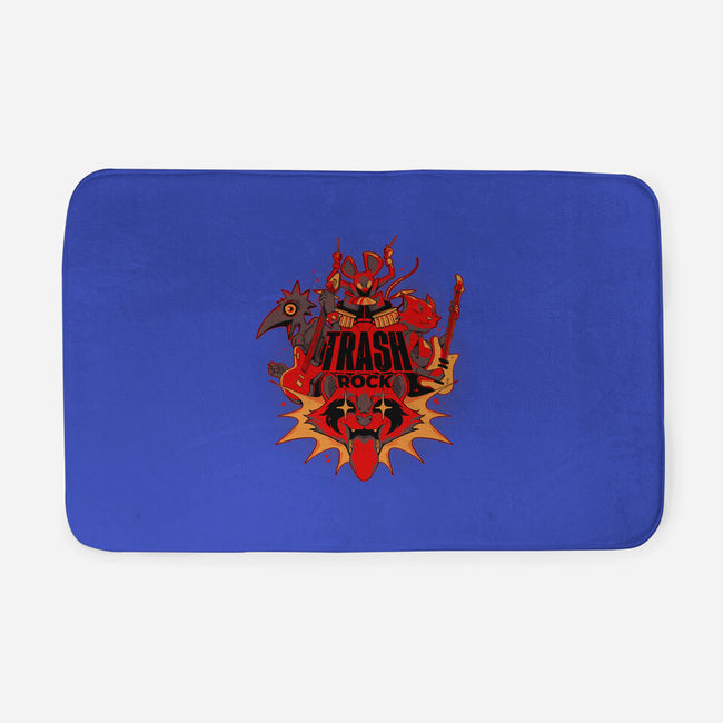 Trash Rock-None-Memory Foam-Bath Mat-Kabuto Studio