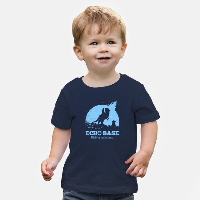 Echo Base Riding Academy-Baby-Basic-Tee-drbutler