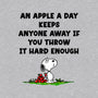 An Apple A Day-Youth-Pullover-Sweatshirt-drbutler