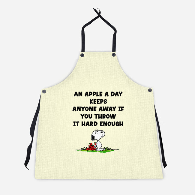 An Apple A Day-Unisex-Kitchen-Apron-drbutler