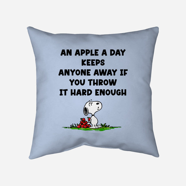 An Apple A Day-None-Removable Cover-Throw Pillow-drbutler