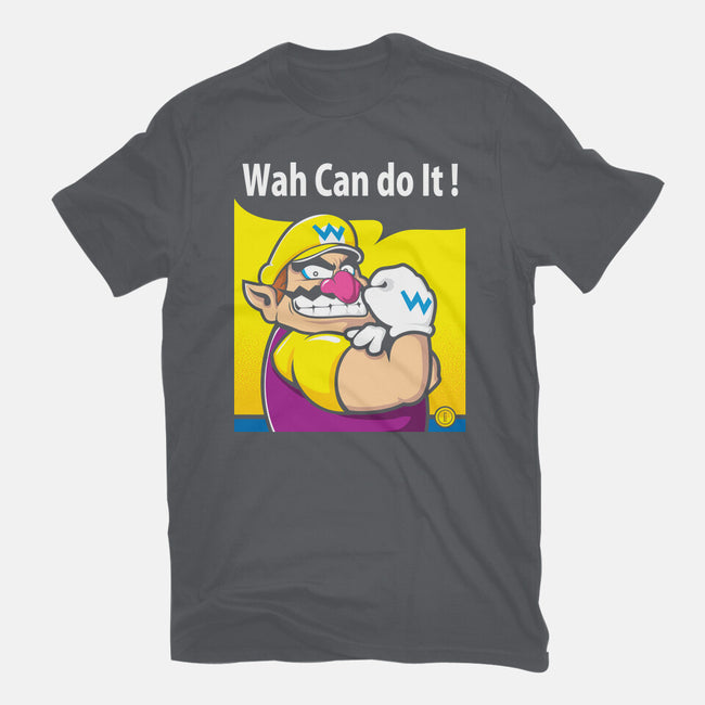 Wah Can Do It-Unisex-Basic-Tee-arace