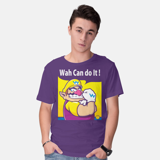 Wah Can Do It-Mens-Basic-Tee-arace