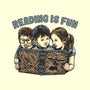 Reading Is Fun For Us-None-Glossy-Sticker-momma_gorilla