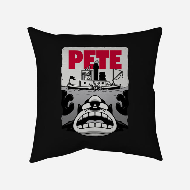 Pete-None-Removable Cover w Insert-Throw Pillow-Raffiti