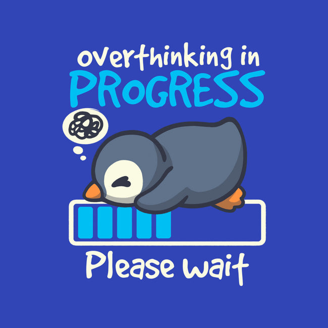 Penguin Overthinking In Progress-Mens-Premium-Tee-NemiMakeit