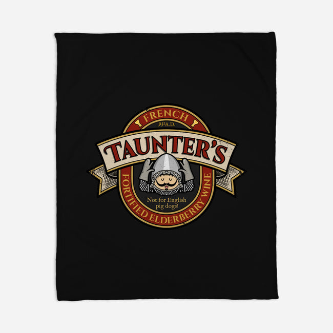 Taunter’s Wine-None-Fleece-Blanket-drbutler