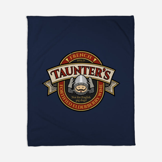 Taunter’s Wine-None-Fleece-Blanket-drbutler