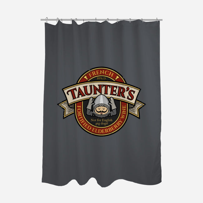 Taunter’s Wine-None-Polyester-Shower Curtain-drbutler