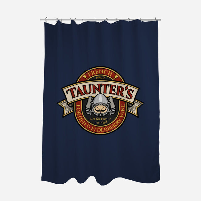 Taunter’s Wine-None-Polyester-Shower Curtain-drbutler