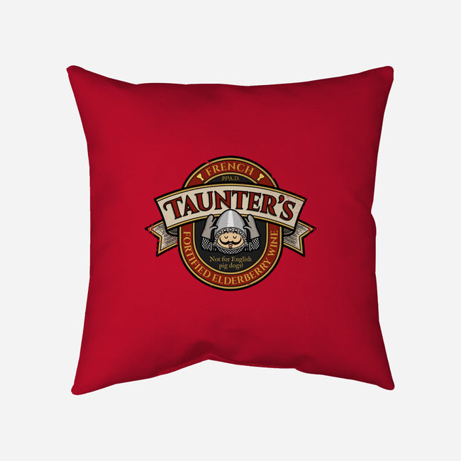 Taunter’s Wine-None-Removable Cover-Throw Pillow-drbutler