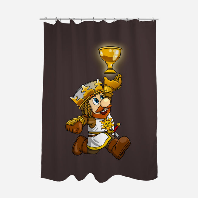 Super Grail Bros-None-Polyester-Shower Curtain-drbutler