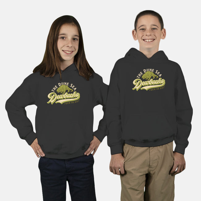 Dune Sea Dewbacks-Youth-Pullover-Sweatshirt-Wheels