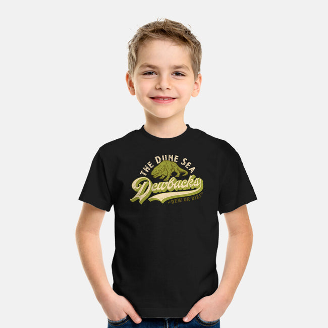 Dune Sea Dewbacks-Youth-Basic-Tee-Wheels