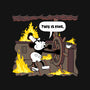 Everything's Fine On The Steamboat-Youth-Crew Neck-Sweatshirt-rocketman_art