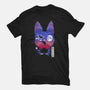 Cat Delivery-Mens-Basic-Tee-dandingeroz