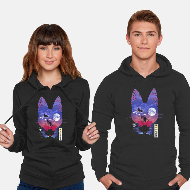 Cat Delivery-Unisex-Pullover-Sweatshirt-dandingeroz