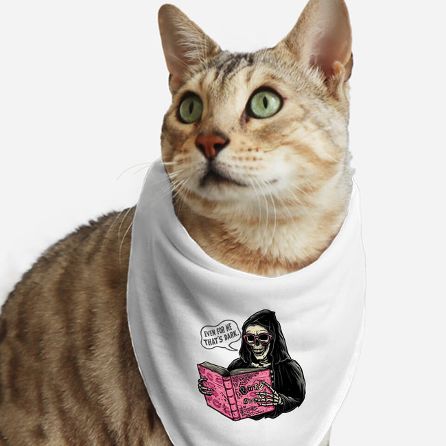 Burn Book-Cat-Bandana-Pet Collar-momma_gorilla