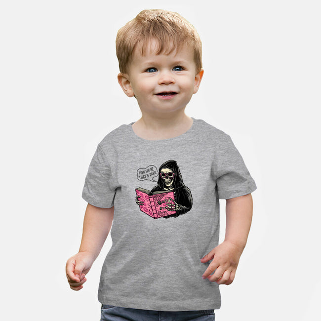 Burn Book-Baby-Basic-Tee-momma_gorilla