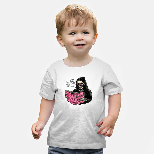 Burn Book-Baby-Basic-Tee-momma_gorilla