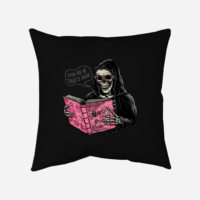 Burn Book-None-Removable Cover-Throw Pillow-momma_gorilla