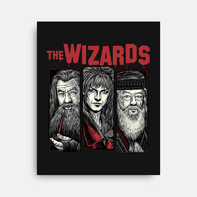 The Wizards-None-Stretched-Canvas-momma_gorilla