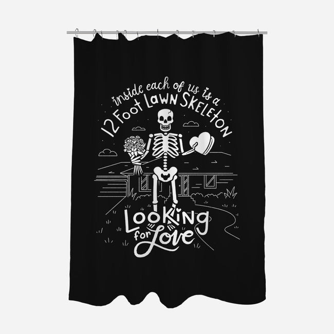 Looking For Love-None-Polyester-Shower Curtain-Aarons Art Room