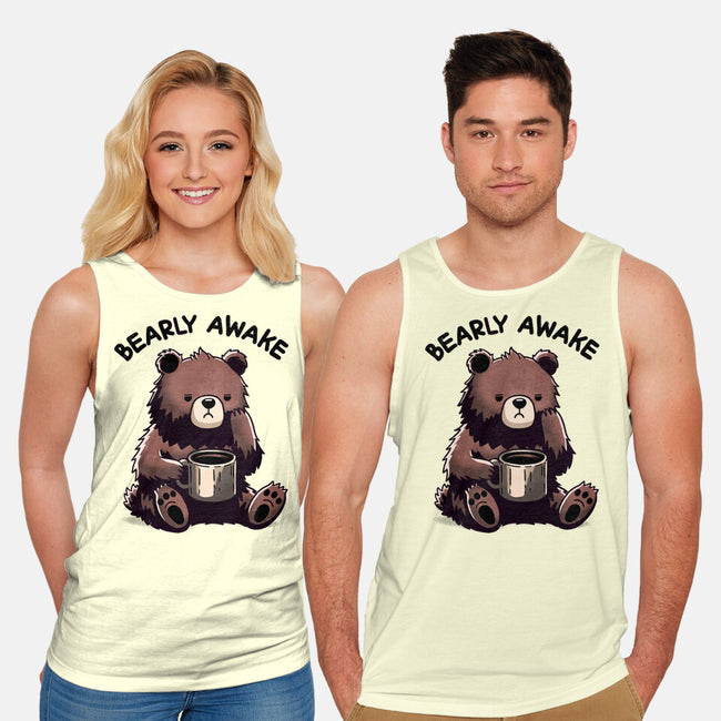 Bearly Awake-Unisex-Basic-Tank-fanfreak1