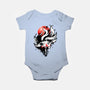 Kitsune Fox Splash-Baby-Basic-Onesie-fanfreak1