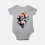 Kitsune Fox Splash-Baby-Basic-Onesie-fanfreak1