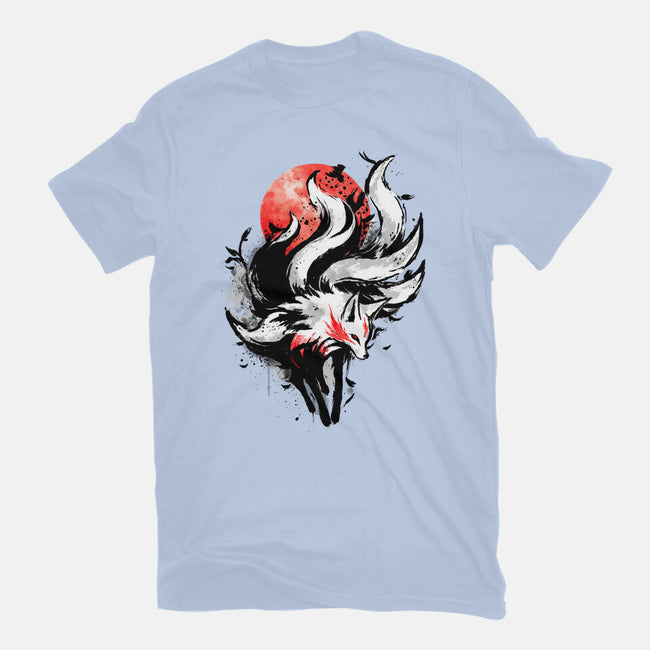 Kitsune Fox Splash-Unisex-Basic-Tee-fanfreak1