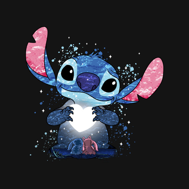 Stitch's Love-None-Fleece-Blanket-JamesQJO