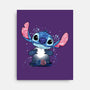 Stitch's Love-None-Stretched-Canvas-JamesQJO