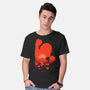 Mario Landscape-Mens-Basic-Tee-MaxoArt