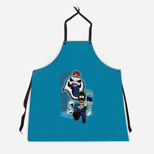 Mansion Ghost-Unisex-Kitchen-Apron-rmatix