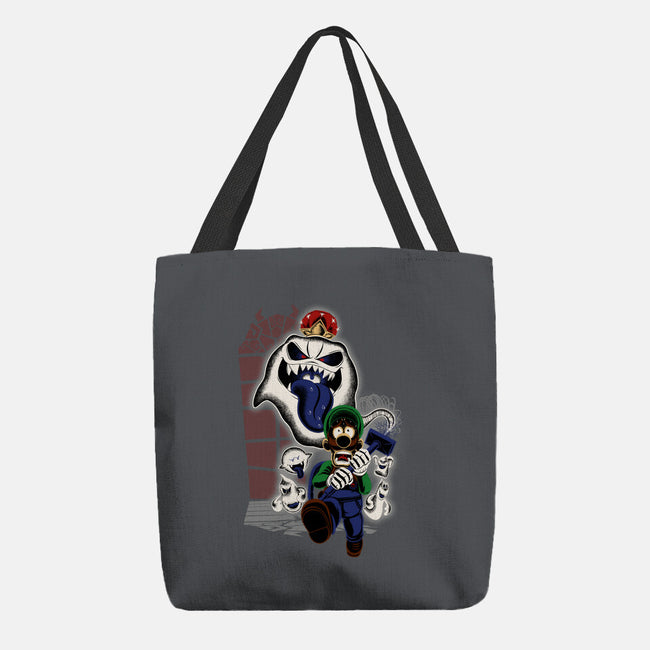 Mansion Ghost-None-Basic Tote-Bag-rmatix