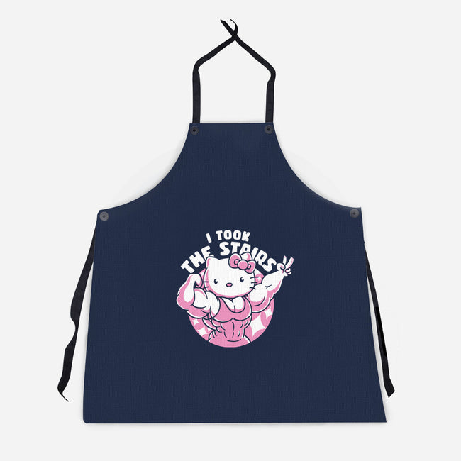 Hello Muscles-Unisex-Kitchen-Apron-estudiofitas