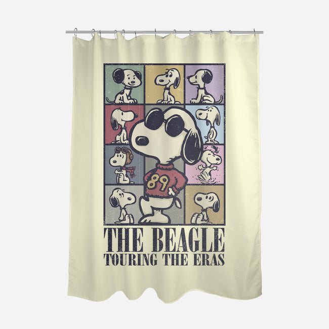 Eras Of The Beagle-None-Polyester-Shower Curtain-kg07