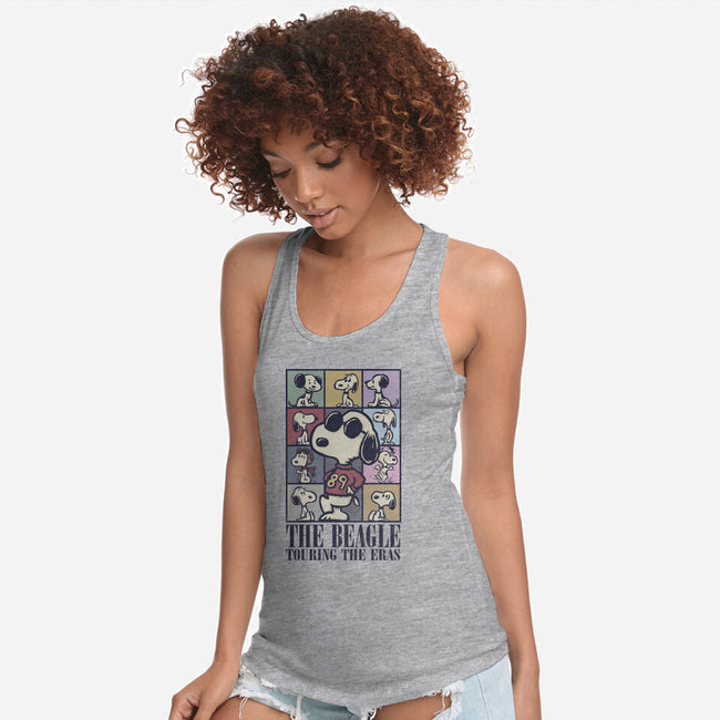 Eras Of The Beagle-Womens-Racerback-Tank-kg07