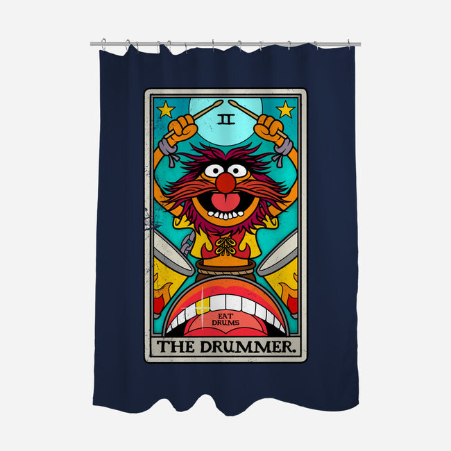 The Drummer-None-Polyester-Shower Curtain-drbutler