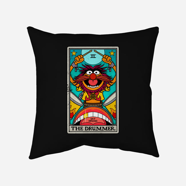 The Drummer-None-Removable Cover-Throw Pillow-drbutler