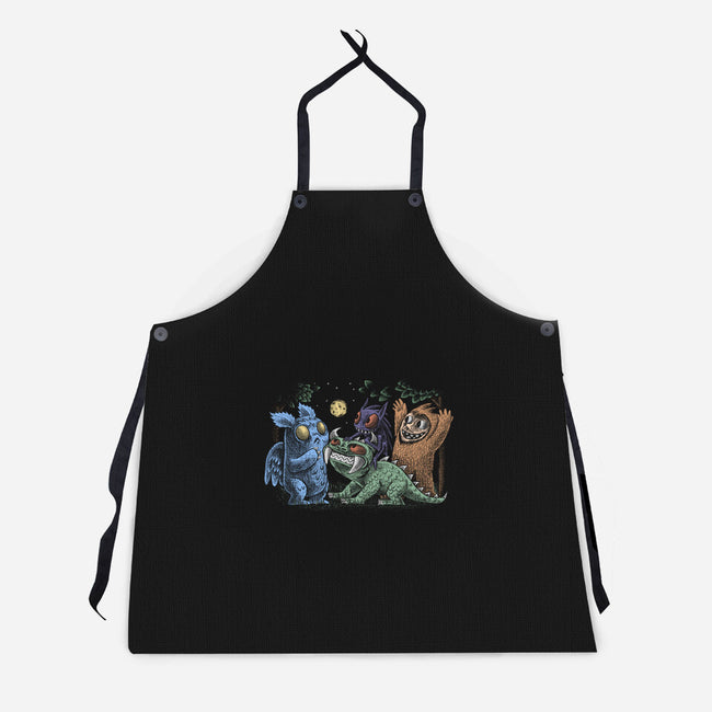 A Really Wild Rumpus-Unisex-Kitchen-Apron-Aarons Art Room